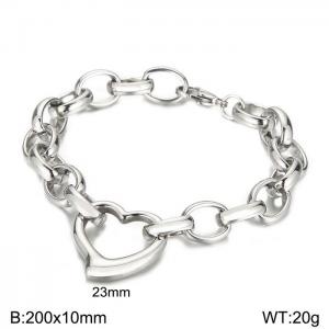 Love Bracelet Women's Ins Fashion Network Red Small crowd Design Simple Temperament Clavicle Chain Short - KB163409-Z