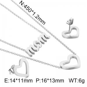 SS Jewelry Set(Most Women)（ Mother's Day） - KS138345-KLX